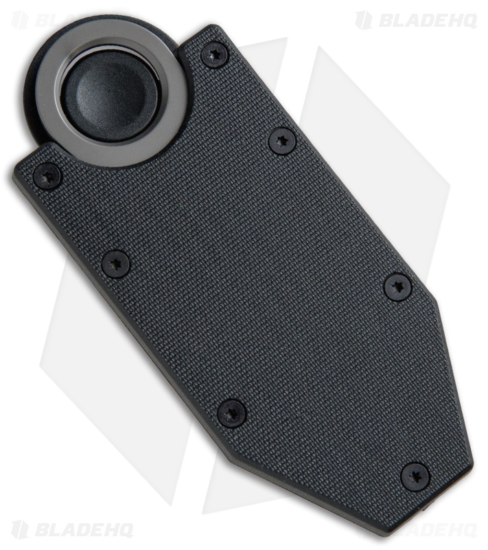 Schrade Pocket Fixed Blade Neck Knife w/ Money Clip (2" Gray) SCHCC1CP
