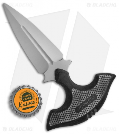 Schrade Push Dagger Training Fixed Blade Knife (3.125" Gray) SCHF54-TR
