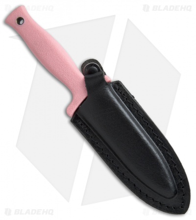 Schrade Compact Boot Knife D/E Pink (3.5" Black) SCHF19P