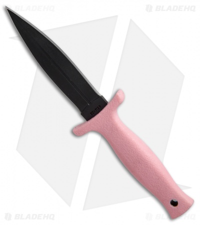 Schrade Compact Boot Knife D/E Pink (3.5" Black) SCHF19P