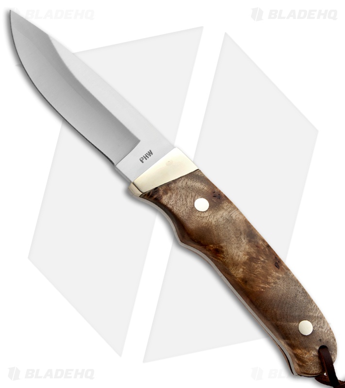 Old Timer Pro Hunter Knife Desert Ironwood (3.625" Satin) PHW