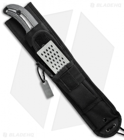 Schrade Extreme Survival Large Fixed Blade Knife Micarta (7" Black) SCHF37M