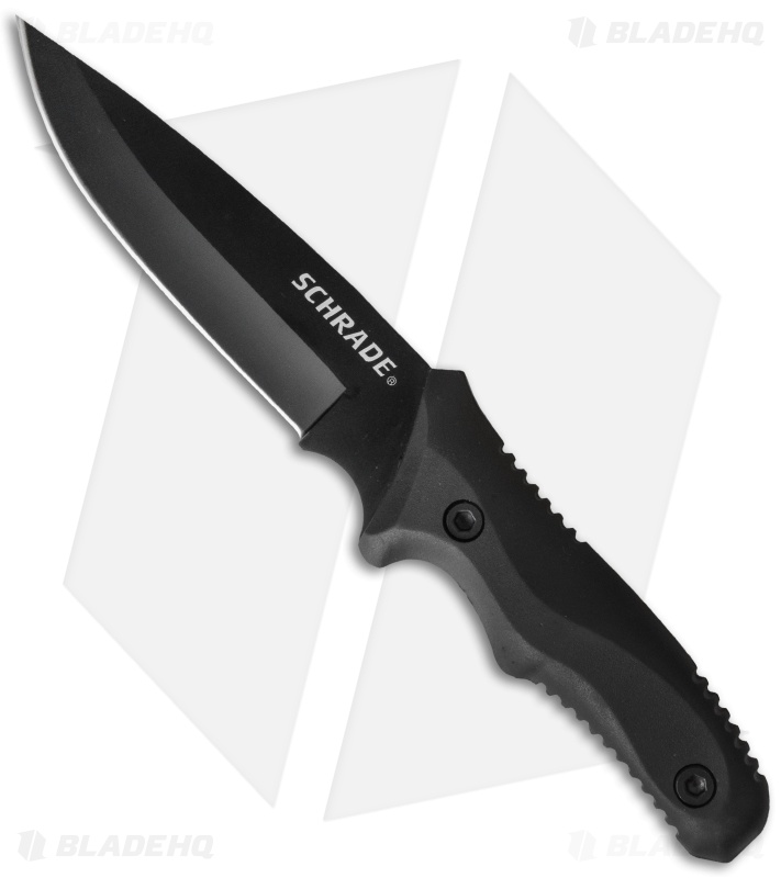 Schrade Guide Master Slingshot / Fixed Blade Knife (5.25" Black) SCHF39