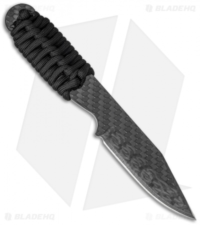 Schwartz Tactical Lifeline EDC Clip Point Fixed Blade Knife CF (3" CF/Ti)