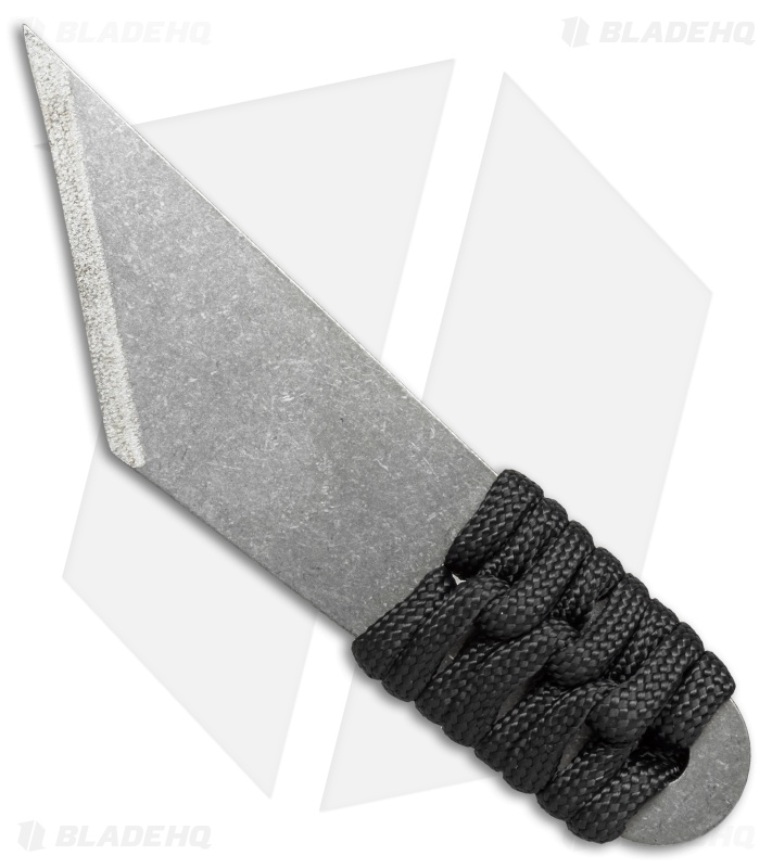 Schwartz Tactical Razor Kiridashi Fixed Blade Knife (1.75" Stonewash)