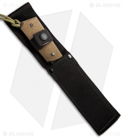 Scorpion Knives Tanto Tactical Fixed Blade Knife Coyote (3" Black)