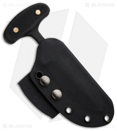 Shadow Tech Knives Push Dagger Knife Fixed Blade G10 (3.5" Black Plain)