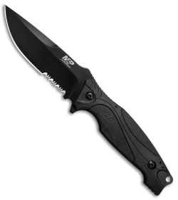 M&P M2.0 Fixed Blade Knife Black (4.1" Black Serr) 1085880