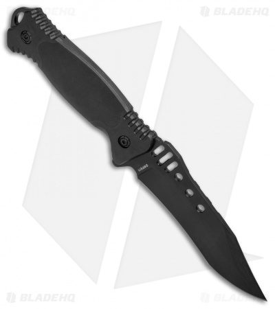 Smith & Wesson SWF611 Fixed Blade Knife Black G-10 (4.75" Black)