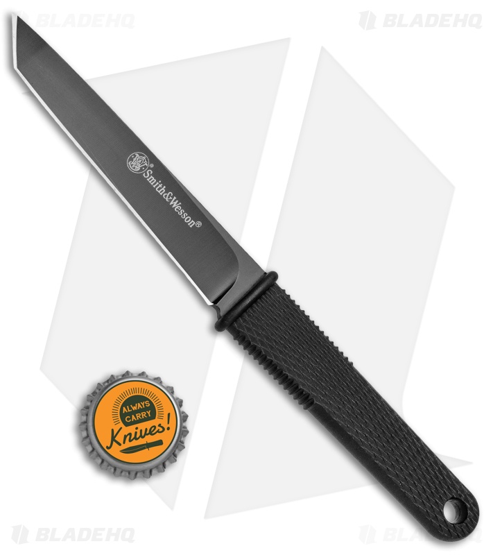 Smith & Wesson M&P Shield Tanto Fixed Blade Knife (4" Black) SW992