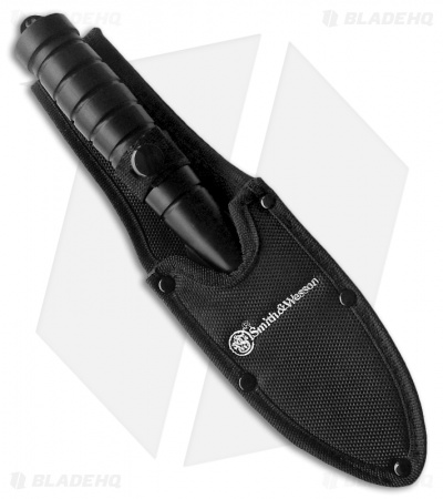 Smith & Wesson SW8 Spear Fixed Blade Knife (4.25" Black)