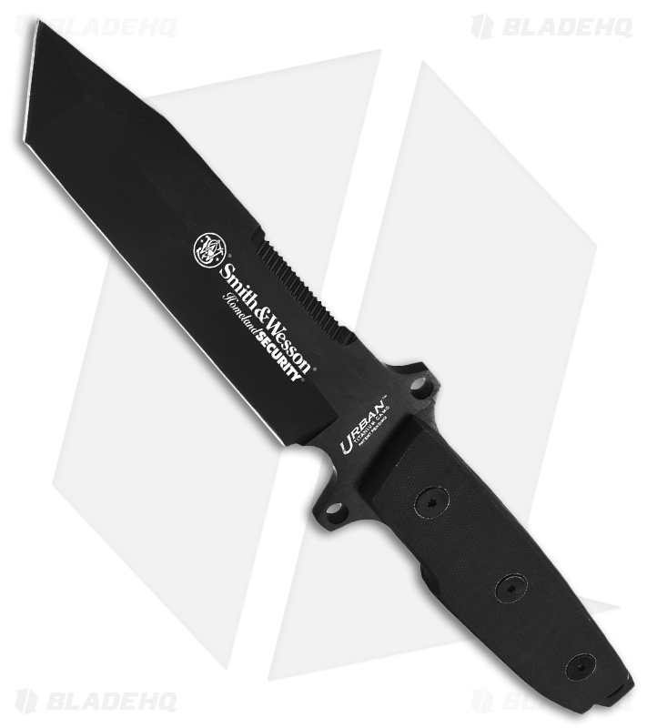 Smith & Wesson Homeland Security CKSUR4 Fixed Blade Knife (Black