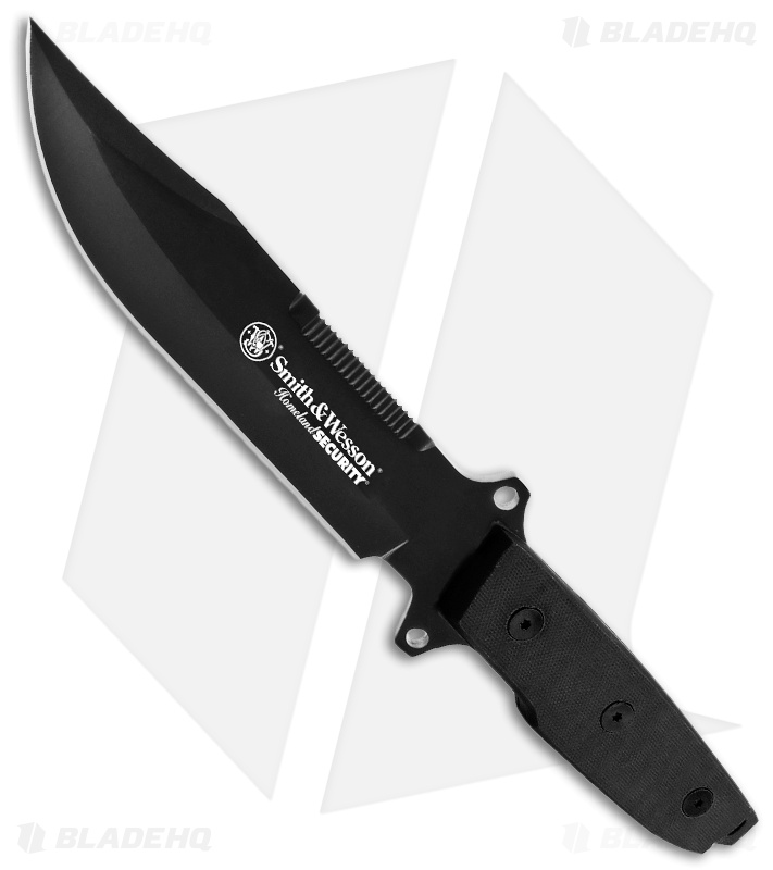 Smith & Wesson Homeland Security Fixed Blade Knife G-10