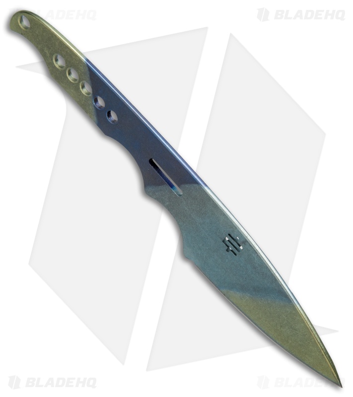 Snody Knives Custom Fixed Blade Neck Knife Spectrum Ti (2" Spectrum)