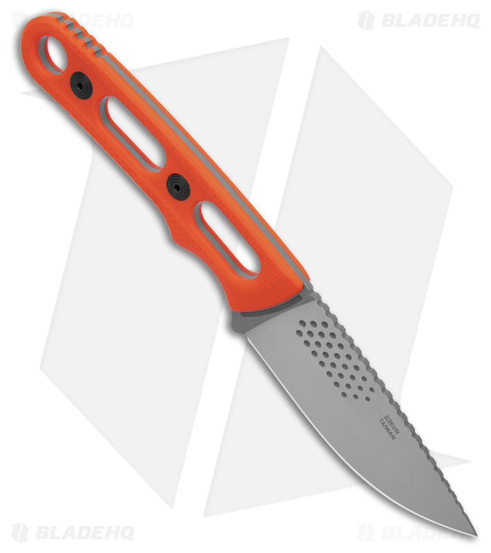 SOG Ether FX Fixed Blade Knife G-10 Blaze Orange - Blade HQ