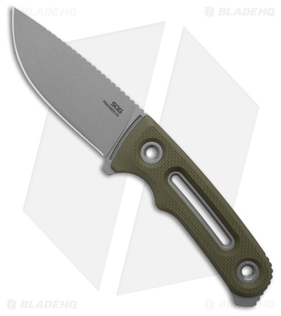 SOG Provider FX Fixed Blade Knife G-10 Green (3.25" SW) 17350157 