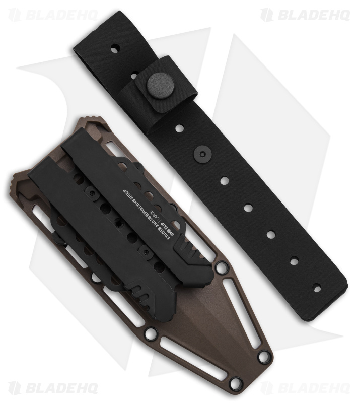 SOG Recondo FX Fixed Blade Knife FDE (4.6" Black Serr)