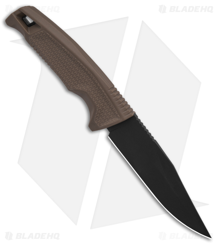 SOG Recondo FX Fixed Blade Knife Flat Dark Earth GRN (4.6" Black)