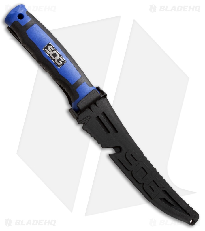 SOG Fillet Fishing Fixed Blade Knife (6" Black) FLT31K
