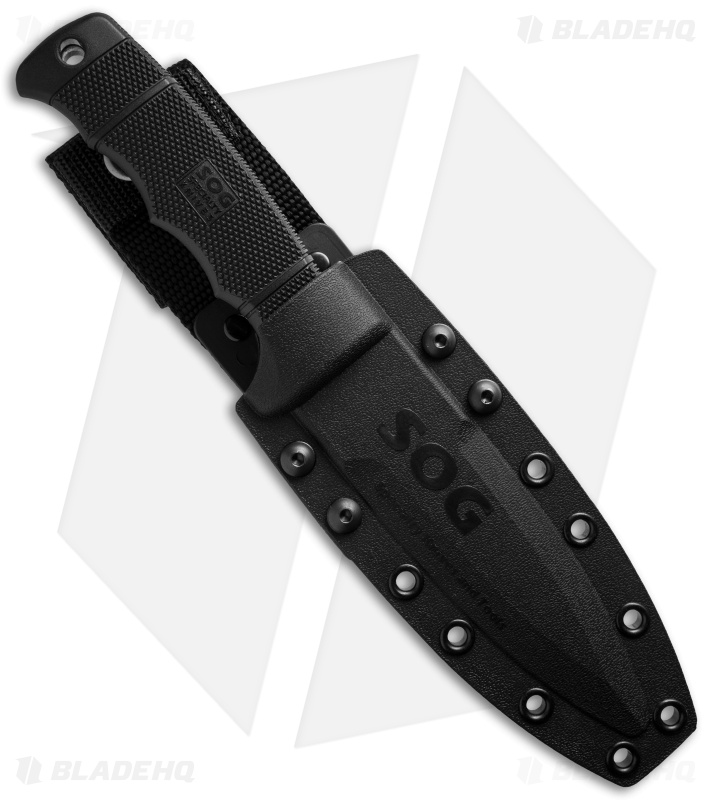 SOG Seal Pup Elite Fixed Knife w/ Kydex Sheath (4.85" Satin) E37-K