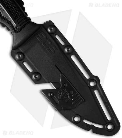 SOG Seal Strike Fixed Blade + Deluxe Sheath (4.875