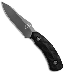 Southern Grind Jackal Pup Fixed Blade Knife Black G-10 (2.75" Gray)