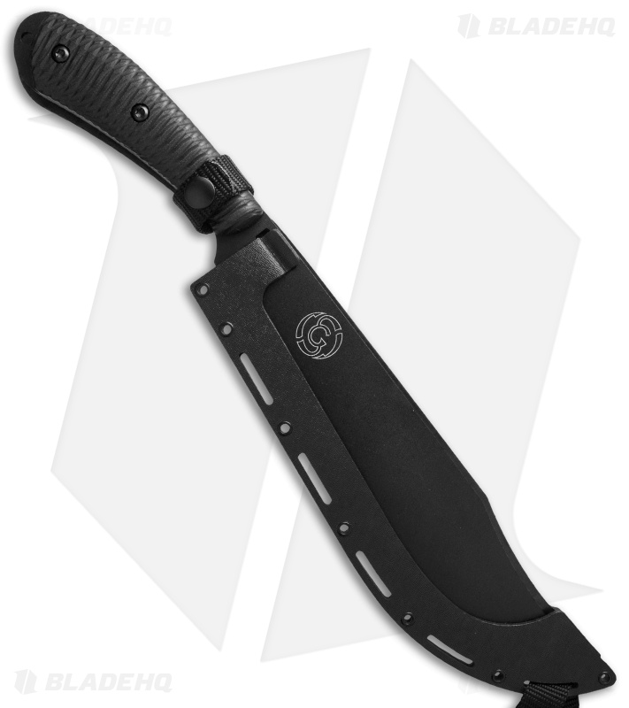 Southern Grind Grandaddy G2 Fixed Blade w/Black Kydex Sheath (11" Black)