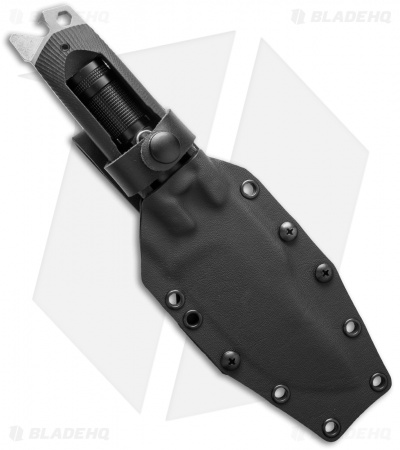 Southern Grind Rhino Fixed Blade Knife/Flashlight w/Pelican Case (4.5" SW)