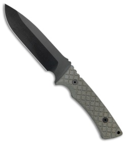 Spartan Blades Damysus Fixed Blade Knife Green Micarta (5.5" Black) SBSL003BKGR