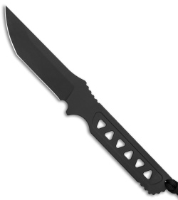 Spartan Blades Formido Fixed Blade Black w/ Black Kydex Sheath (4" Black)