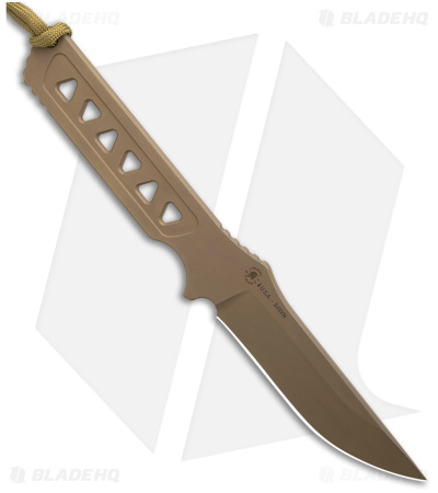 Spartan Blades Formido Fixed Blade Knife FDE w/ Coyote Kydex Sheath (4" FDE)