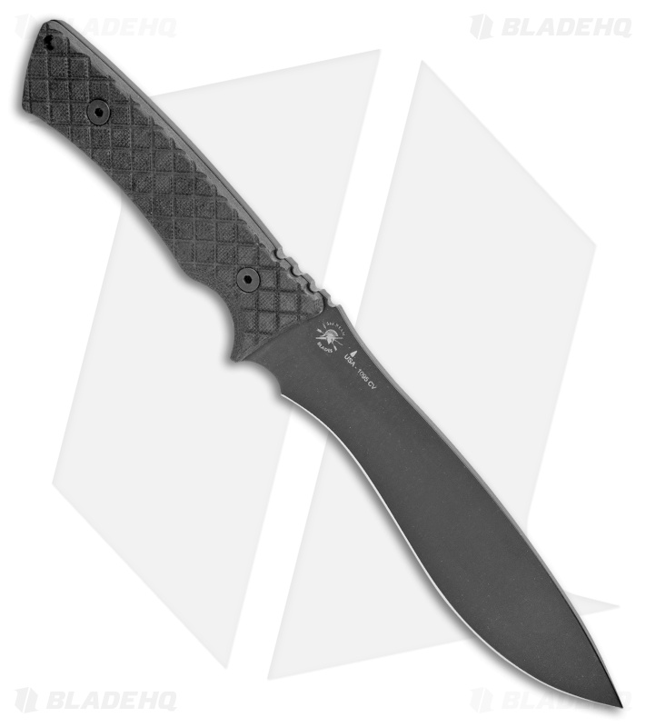 Spartan Blades Machai Fixed Blade Knife Black Micarta (6.6" Black) SBSL002BKBK