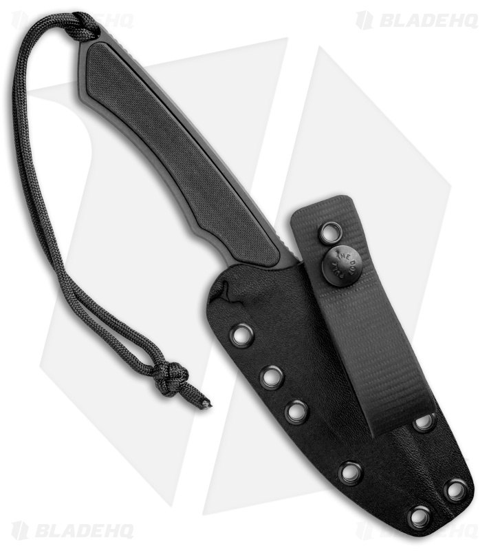 Spartan Blades Phrike Fixed Blade Knife Black  G-10 (4.25" Black)