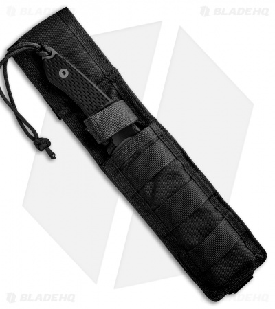 Spartan Blades Ronin Shinto Fixed Blade Tactical Knife Black G-10 (5.6" Black)