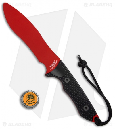 Spartan Blades Ronin Shinto Trainert  Fixed Blade Knife (5.5" Red Aluminum) SB48