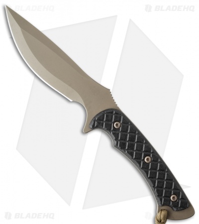 Spartan Blades Nyx Fixed Blade Knife Black Micarta (5.125" FDE)