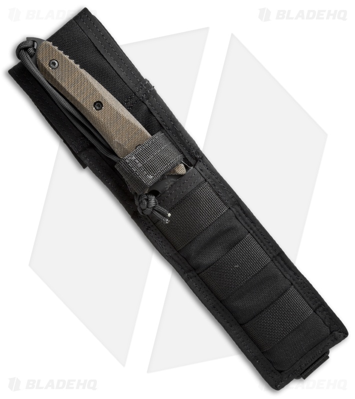 Spartan Blades Breed Fighter Dagger Knife Green Micarta (5.5" Black)