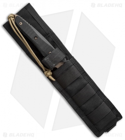 Spartan Blades Breed Fighter Dagger Knife Black Micarta (5.5" FDE)