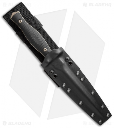 Spartan Blades George V-14 Dagger Combat Knife Black G-10 (6.75" FDE)