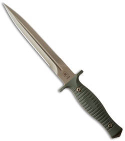 Spartan Blades George V-14 Dagger Combat Knife OD Green G-10 (6.75" FDE)