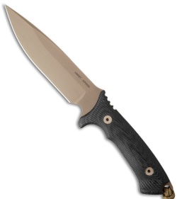 Spartan Blades Harsey Difensa Knife Black Micarta (6.25" FDE)