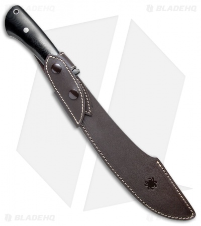 Spyderco  Lum Darn Dao Flash Batch Fixed Blade Black G-10 (9.8" Satin) FB41GP