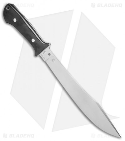 Spyderco  Lum Darn Dao Flash Batch Fixed Blade Black G-10 (9.8" Satin) FB41GP