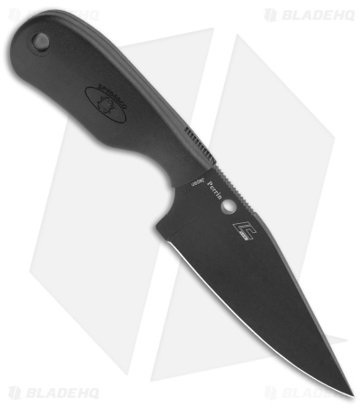 Spyderco Perrin Subway Bowie Fixed Blade Knife FRN (2.5" Black)