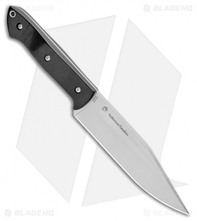 Spyderco Province Fixed Blade Knife Black G-10 (6.75" Satin 4V) FB45GP