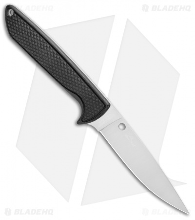 Spyderco WaterWay Fixed Blade Knife Black G-10 (4.4" Satin) FB43GPZ