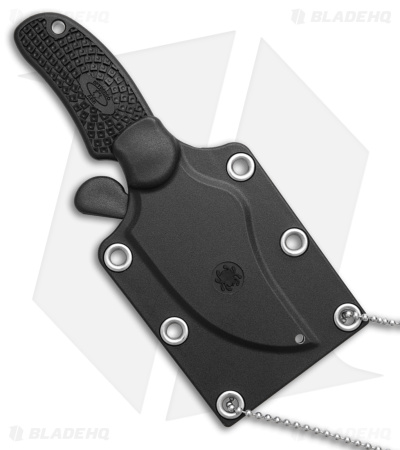 Spyderco Shirley-Owens ARK Fixed Blade Neck Knife (2.63" Satin H2) FB35PBK