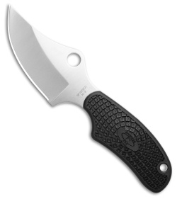 Spyderco Shirley-Owens ARK Fixed Blade Neck Knife Black FRN (2.6" Satin) FB35PBK