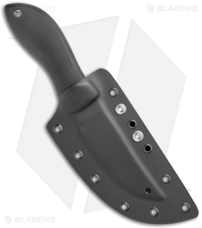 Spyderco Bill Moran Bowie Fixed Blade Knife (3.88" Satin Plain) FB01P