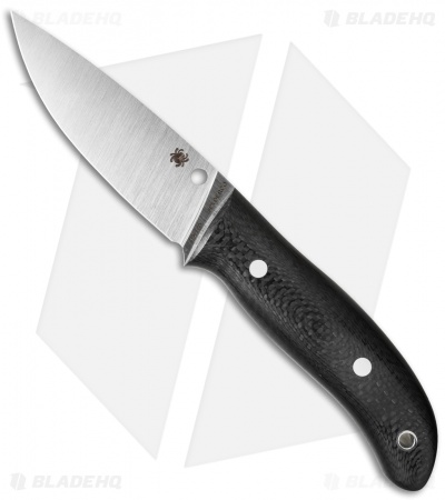 Spyderco Proficient Fixed Blade Knife Carbon Fiber (4" Satin) FB36CFP